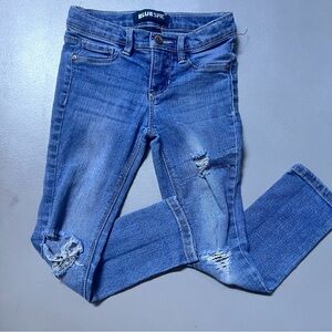 Girls Jeans - BLUESPICE - Size‎ 5 - Distressed Blue-adjustable Waist Rn55356